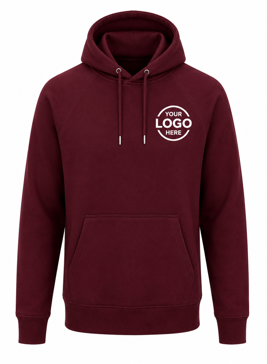 Burgundy Custom Hoodie