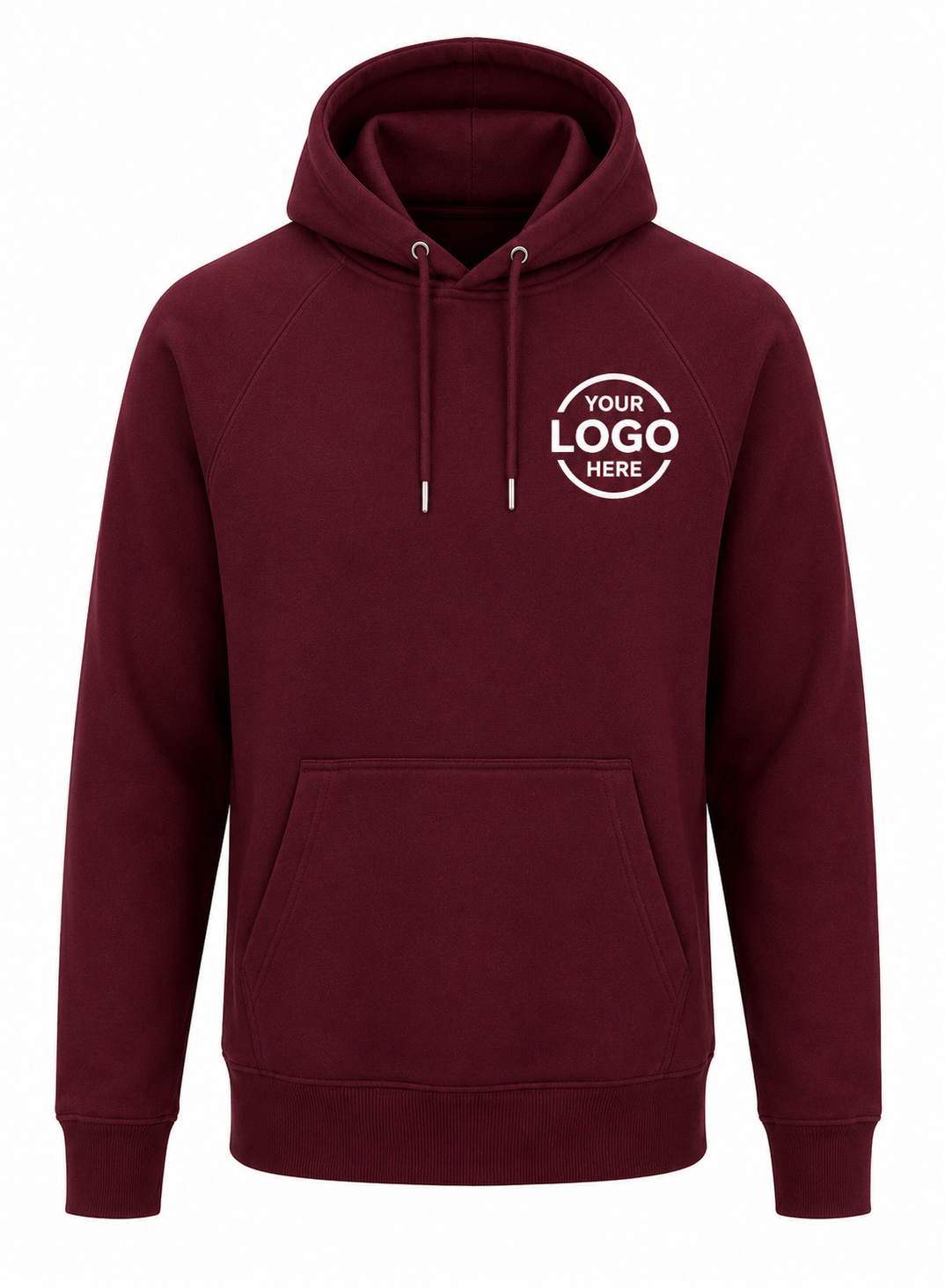 Burgundy Custom Hoodie