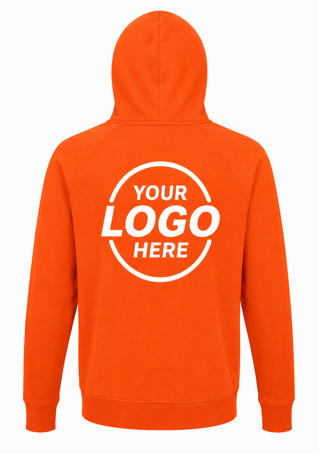 Orange Custom Hoodie
