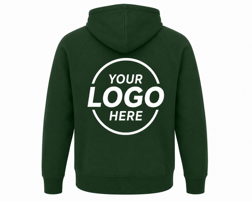 Dark Green Custom Hoodie