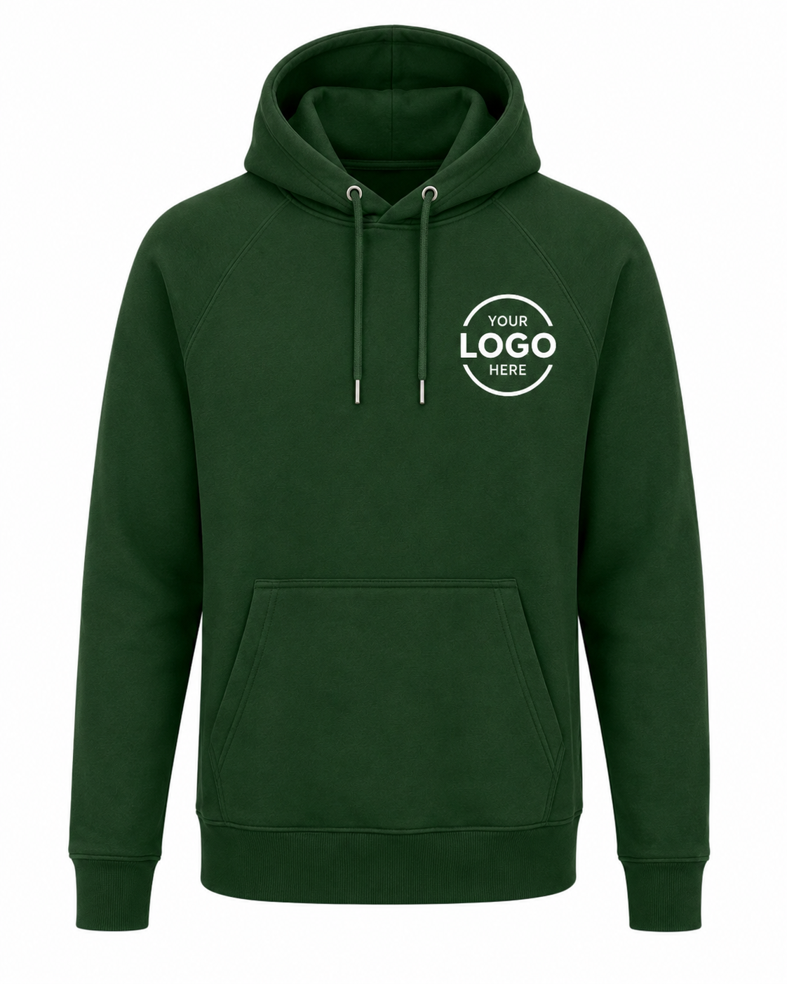 Dark Green Custom Hoodie