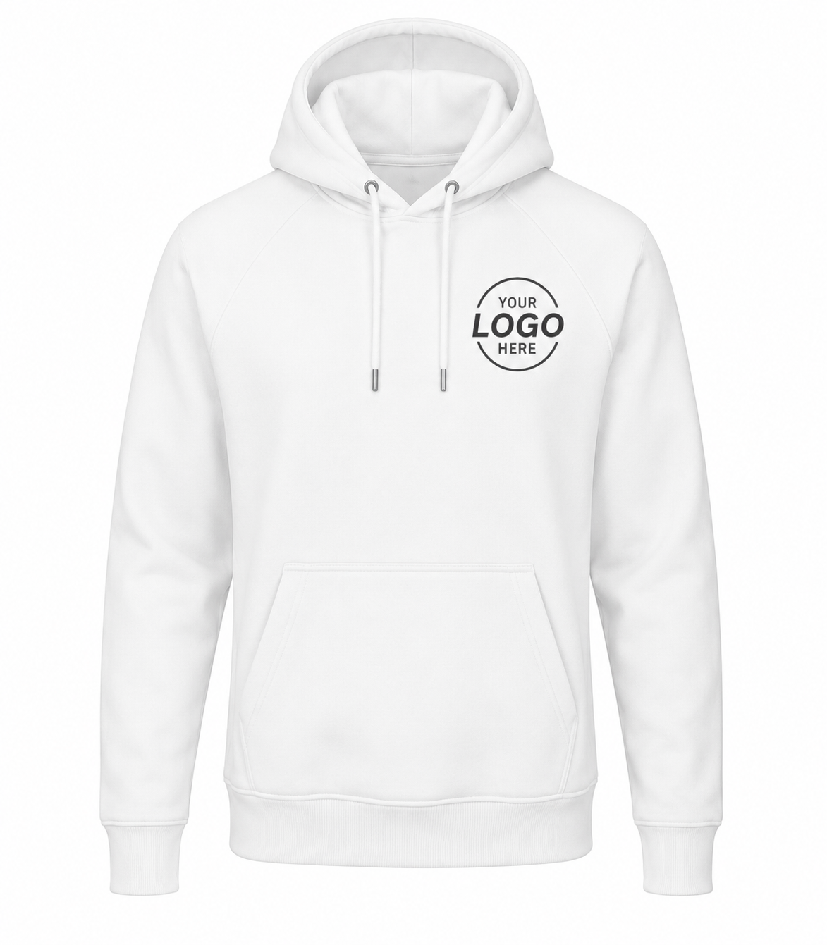 White Custom Hoodie