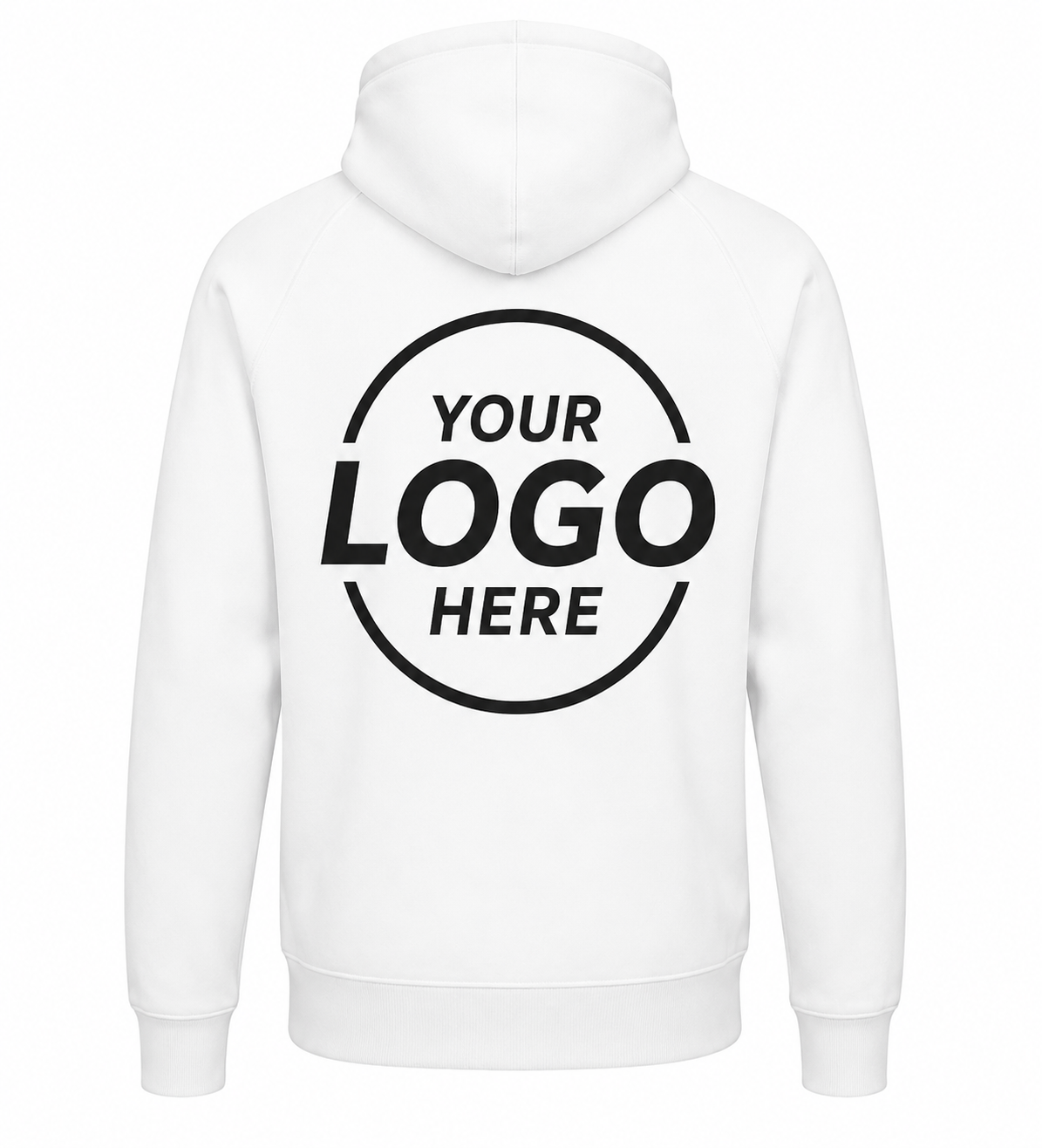 White Custom Hoodie